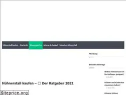 Sites similar to huehnerstall-kaufen-info.de