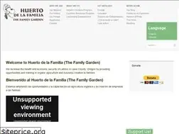 Sites similar to huertodelafamilia.org