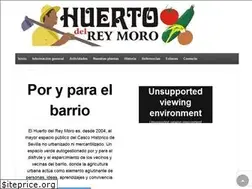 Sites similar to huertodelreymoro.org