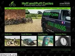 Sites similar to huffandpuffcycles.co.uk