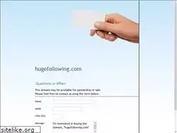 Sites similar to hugefollowing.com