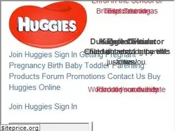 Sites similar to huggies.com.au