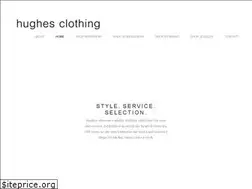 Sites similar to hughesclothing.com