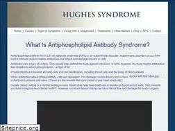 Sites similar to hughessyndrome.org