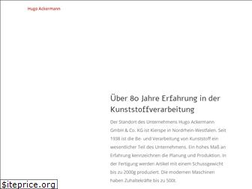 Sites similar to hugo-ackermann.de