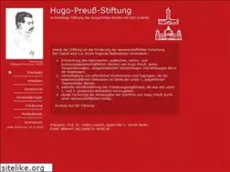 Sites similar to hugo-preuss-stiftung.de