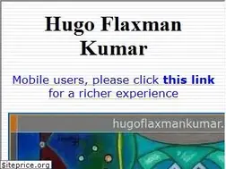 Sites similar to hugoflaxmankumar.com