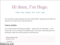 Sites similar to hugogiraudel.com