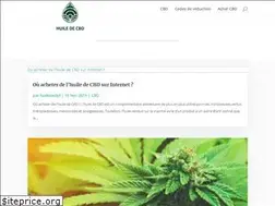 Sites similar to huiledecbd.net