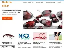Sites similar to huiledekrill.fr