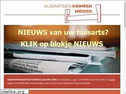 Sites similar to huisartskrimpen.nl
