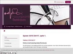 Sites similar to huisartspraktijkrombouts.nl