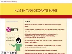 Sites similar to huisentuindecoratiemarie.nl