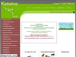 Sites similar to huisentuinkado.nl