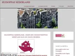Sites similar to huisoppas.nl