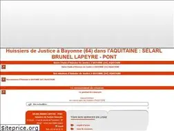 Sites similar to huissier-64.com