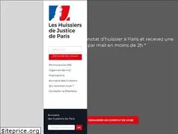 Sites similar to huissiersdeparis.com