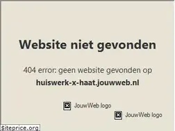 Sites similar to huiswerk-x-haat.jouwweb.nl