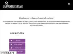 Sites similar to huizentekoop.nu