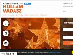Sites similar to hullamvadasz.hu