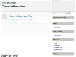 Sites similar to hullofadeal.com