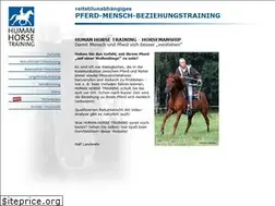 Sites similar to human-horse-training.de