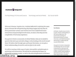 Sites similar to human-inquiry.com