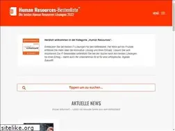 Sites similar to human-resources-bestenliste.de