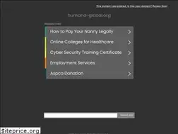 Sites similar to humana-global.org
