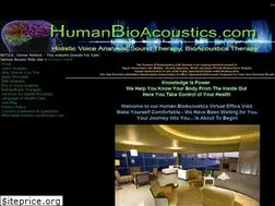 Sites similar to humanbioacoustics.com