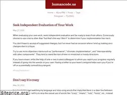 Sites similar to humancode.us