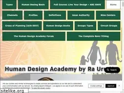 Sites similar to humandesign.academy