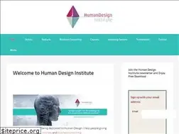 Sites similar to humandesigninstitute.com