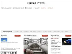 Sites similar to humanevents.com