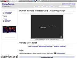 Sites similar to humanfactors.wikidot.com