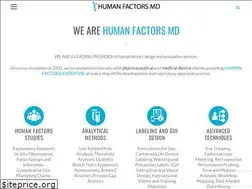 Sites similar to humanfactorsmd.com