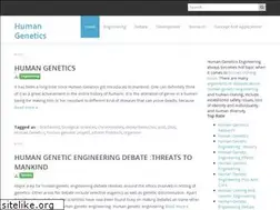 Sites similar to humangenetic.org