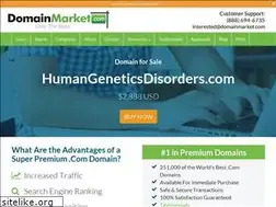 Sites similar to humangeneticsdisorders.com