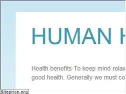 Sites similar to humanhealthyfoods.blogspot.com