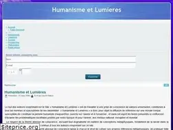 Sites similar to humanisme-et-lumieres.com