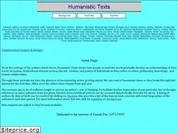 Sites similar to humanistictexts.org
