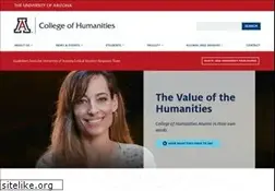 Sites similar to humanities.arizona.edu