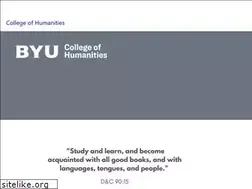 Sites similar to humanities.byu.edu