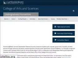Sites similar to humanities.case.edu