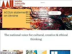 Sites similar to humanities.org.au