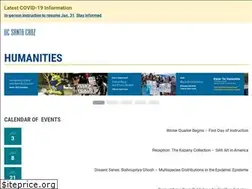 Sites similar to humanities.ucsc.edu