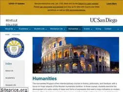Sites similar to humanities.ucsd.edu