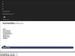 Sites similar to humanlife.org