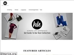 Sites similar to humanlifeessentials.com