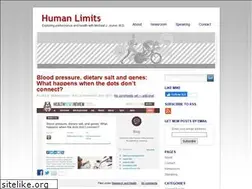 Sites similar to humanlimitsblog.com